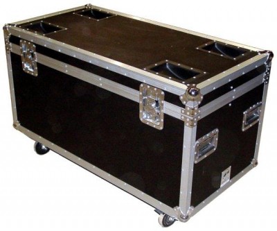 Heavy Duty 3/8 Ply with Wheels Truck Pack Size Cable Cube Trunk 22 Inch ATA Case 